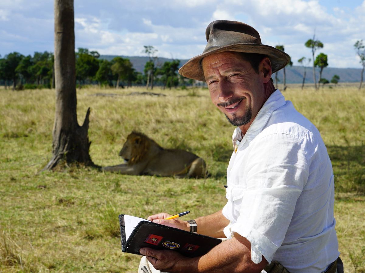 Jorge Alesanco, naturalista de la serie documental 'El rey de la sabana':  
