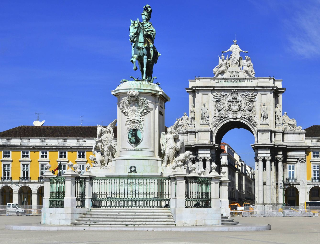 Plaza del Comercio, en Lisboa. (iStock)