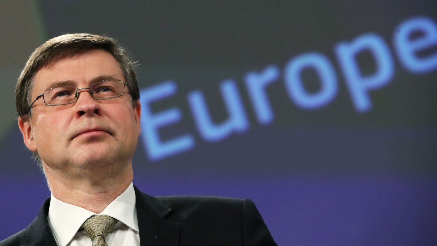 Valdis Dombrovskis. (Reuters)