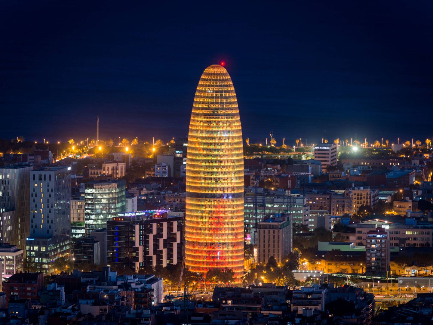 La torre Agbar, uno de los símbolos de Barcelona. (Efe)