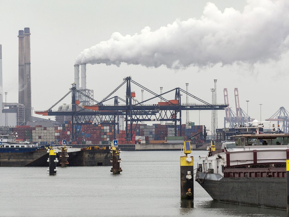 Foto: Vista del puerto de Róterdam. (Reuters)