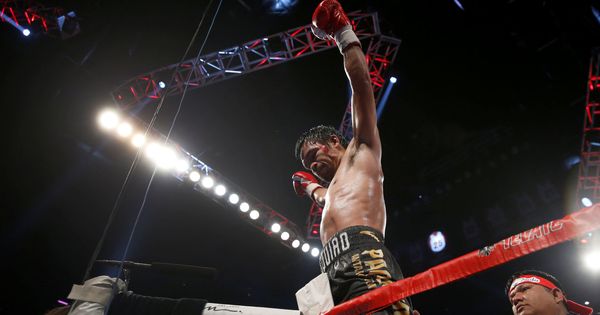 Foto: Pacquiao volverá a pelear en abril (Steve Marcus/Las Vegas Sun/Reuters).