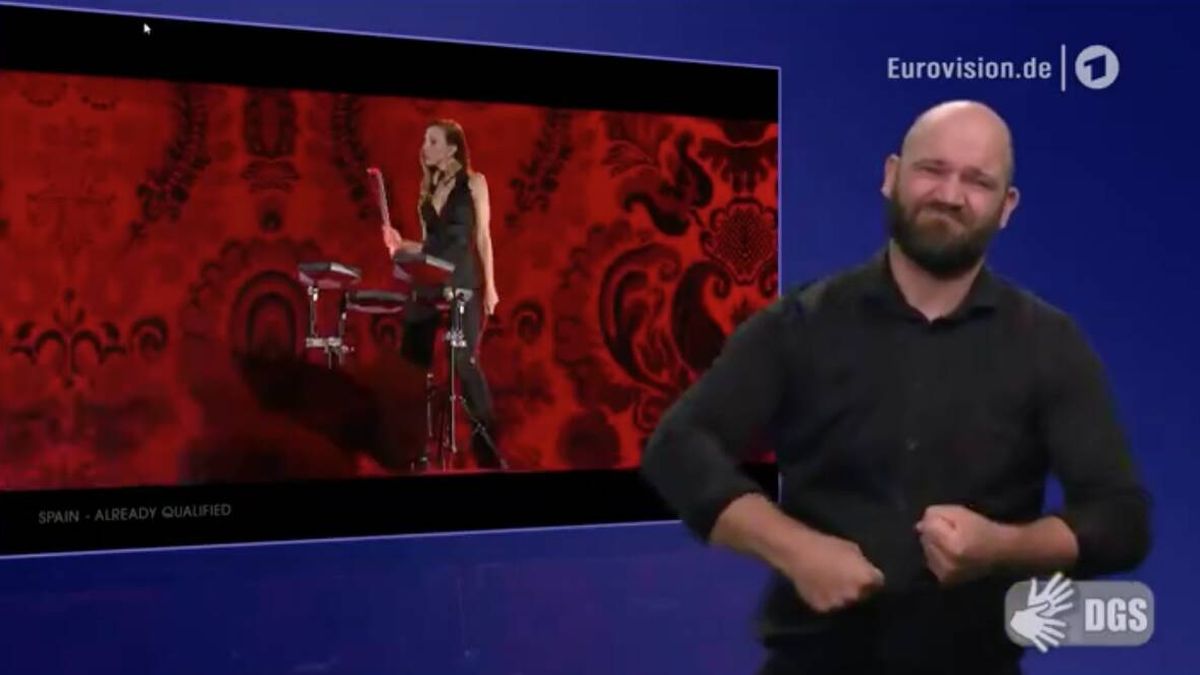 Ni Croacia ni Israel: Eurovisión debería ganarlo el intérprete alemán de 'Zorra', de Nebulossa, en lengua de signos