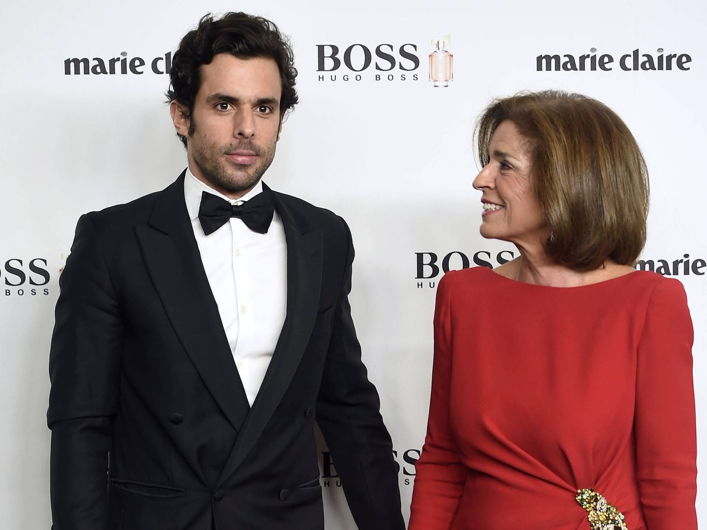 Ana Botella y su hijo Alonso Aznar en 2016. (Gtres)