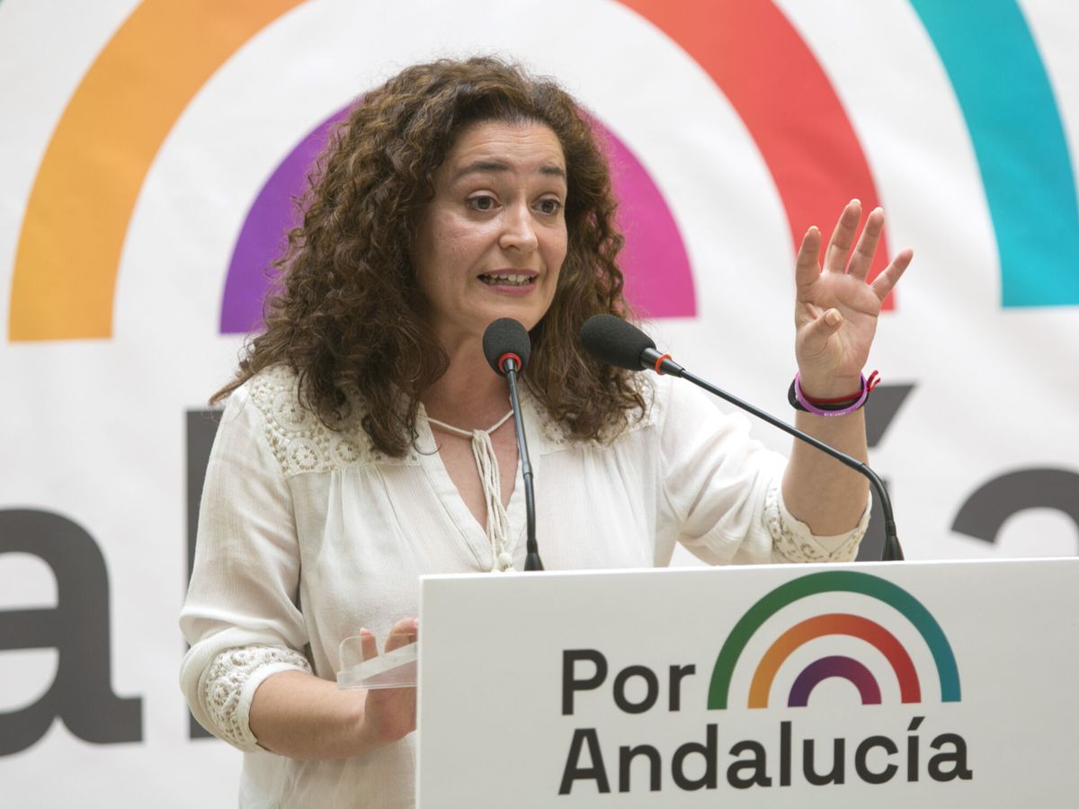 Foto: El programa electoral de Por Andalucía, la coalición de izquierdas que integra a Podemos, Más País o Izquierda Unida (EFE/Cabrera)