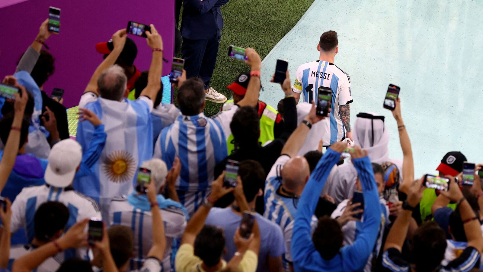 Messi, ídolo absoluto de Argentina. (Reuters/Paul Childs)