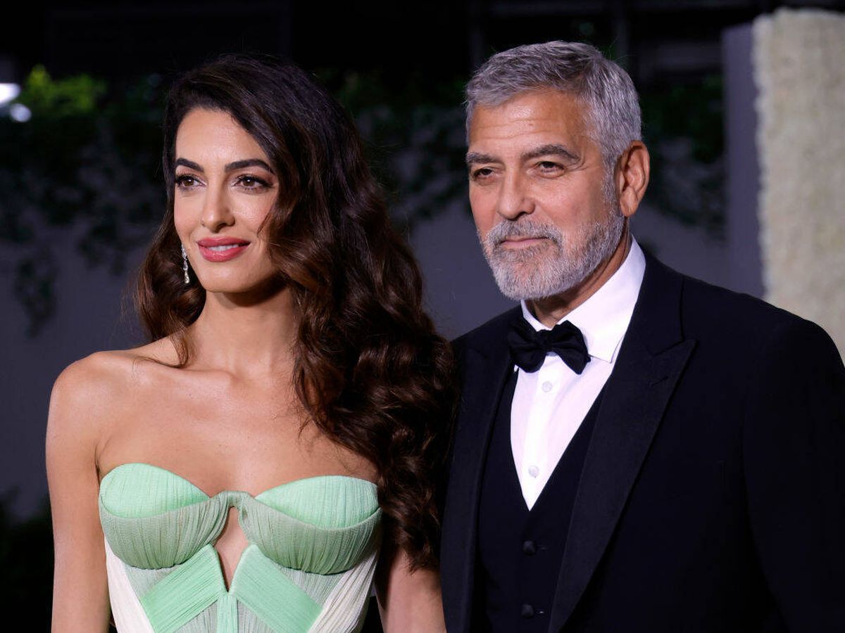 Foto: Amal Clooney y George Clooney. (Getty/Frazer Harrison)