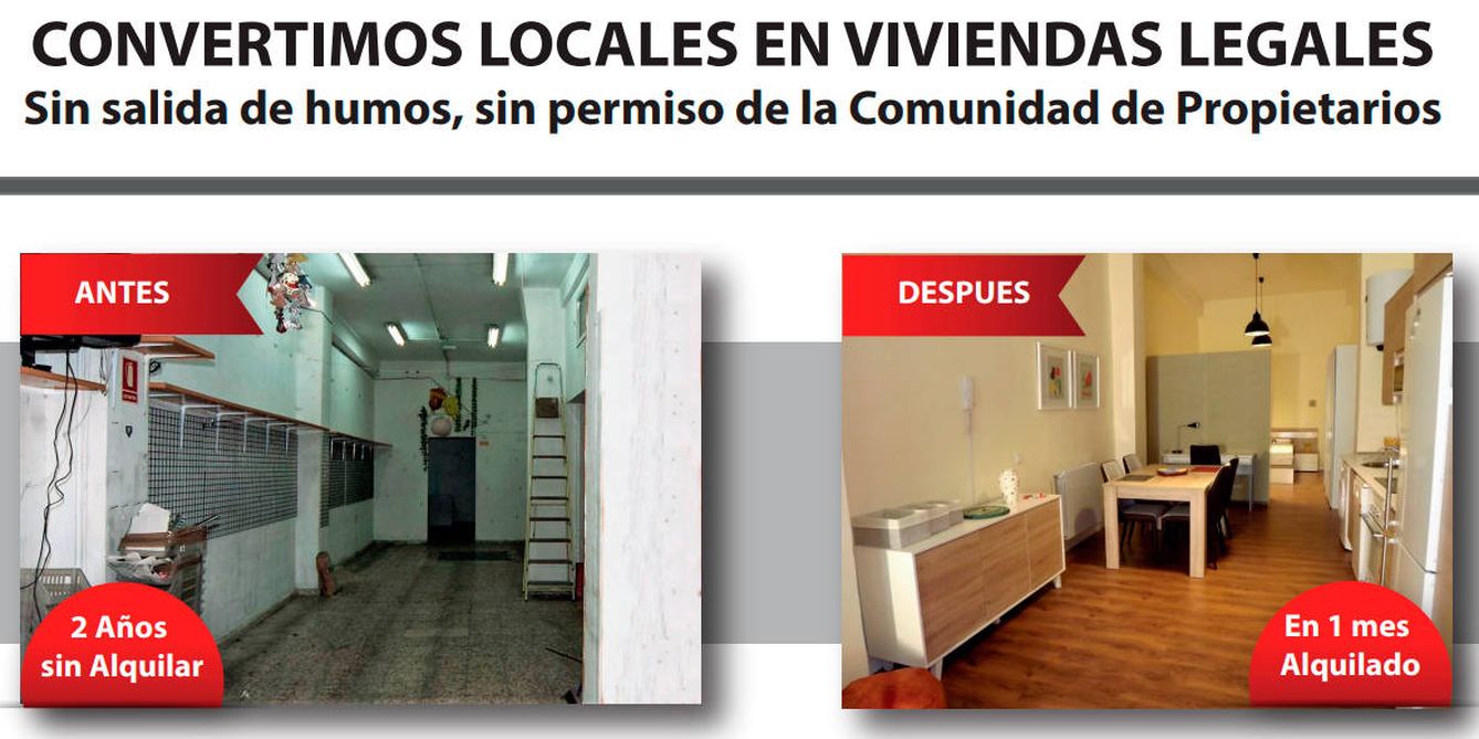 Uno de los reclamos publicitarios de la inmobiliaria de Díaz.