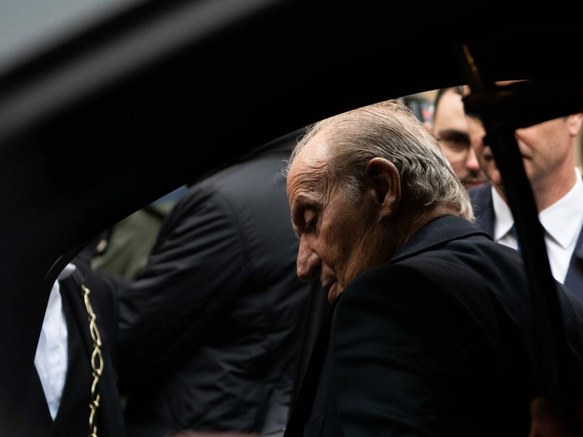 Foto: El rey Juan Carlos, en París durante una de sus últimas apariciones públicas. (CP)