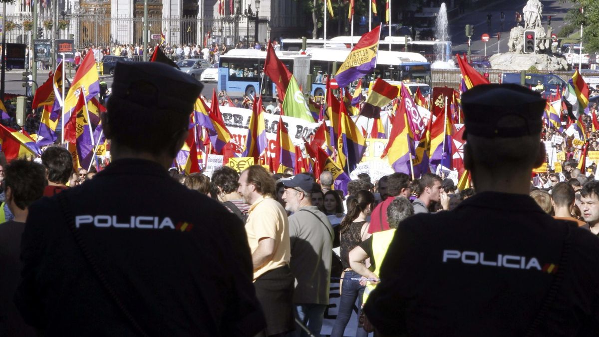 Interior tomará Madrid el 19-J para laminar las tres manifestaciones contra la Monarquía