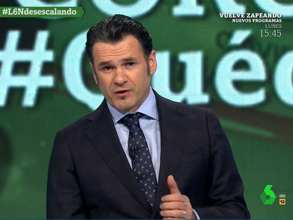 Foto: El presentador Iñaki López. (Atresmedia)