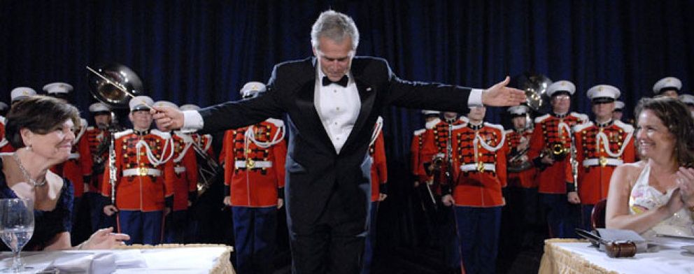 Foto: Bush deja como legado un país atrapado entre dos guerras y hundido tras el colapso de Wall Street