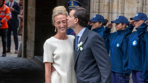Todos los detalles del look de novia de María Laura de Bélgica en su boda civil