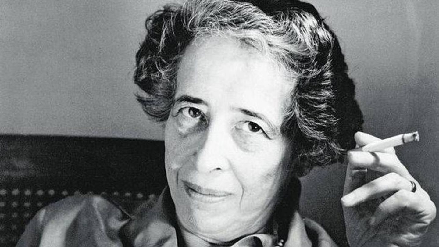 La filósofa Hannah Arendt 