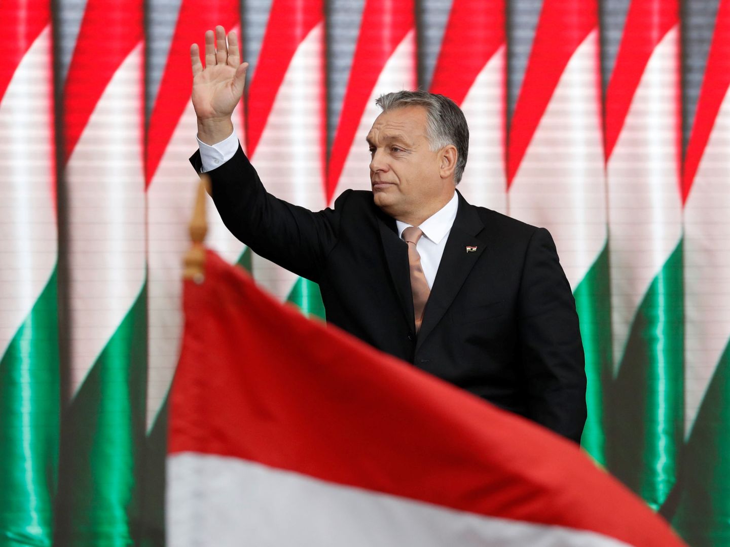 Abascal asegura que Viktor Orban, el primer ministro que está llevando a Hungría hacia el autoritarismo, es su referencia (REUTERS)