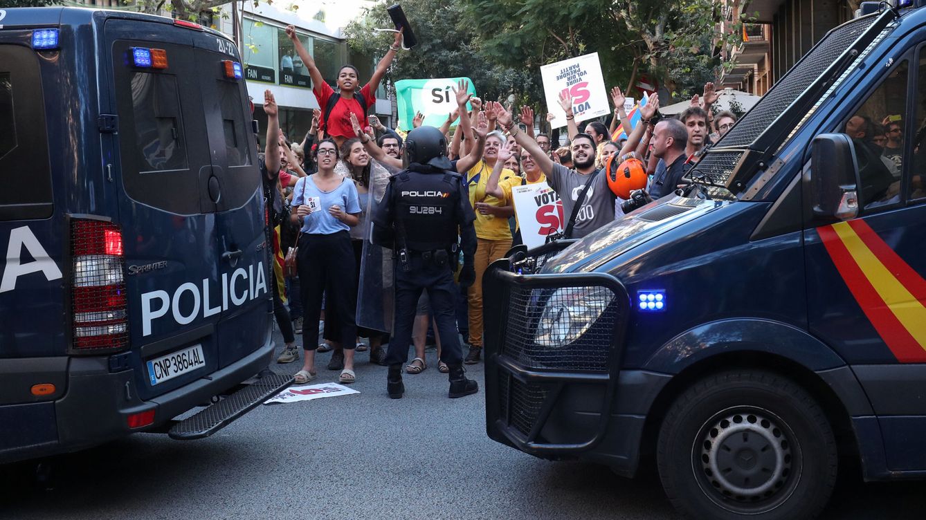 Podemos convoca protestas en las ciudades contra la actuación del Gobierno en Cataluña