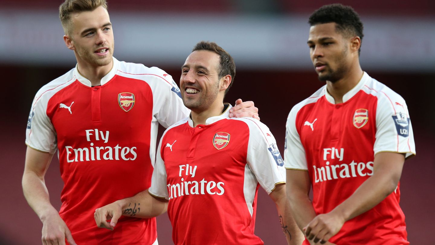 Gnabry compartió vestuario con Cazorla en el Arsenal. (Reuters)