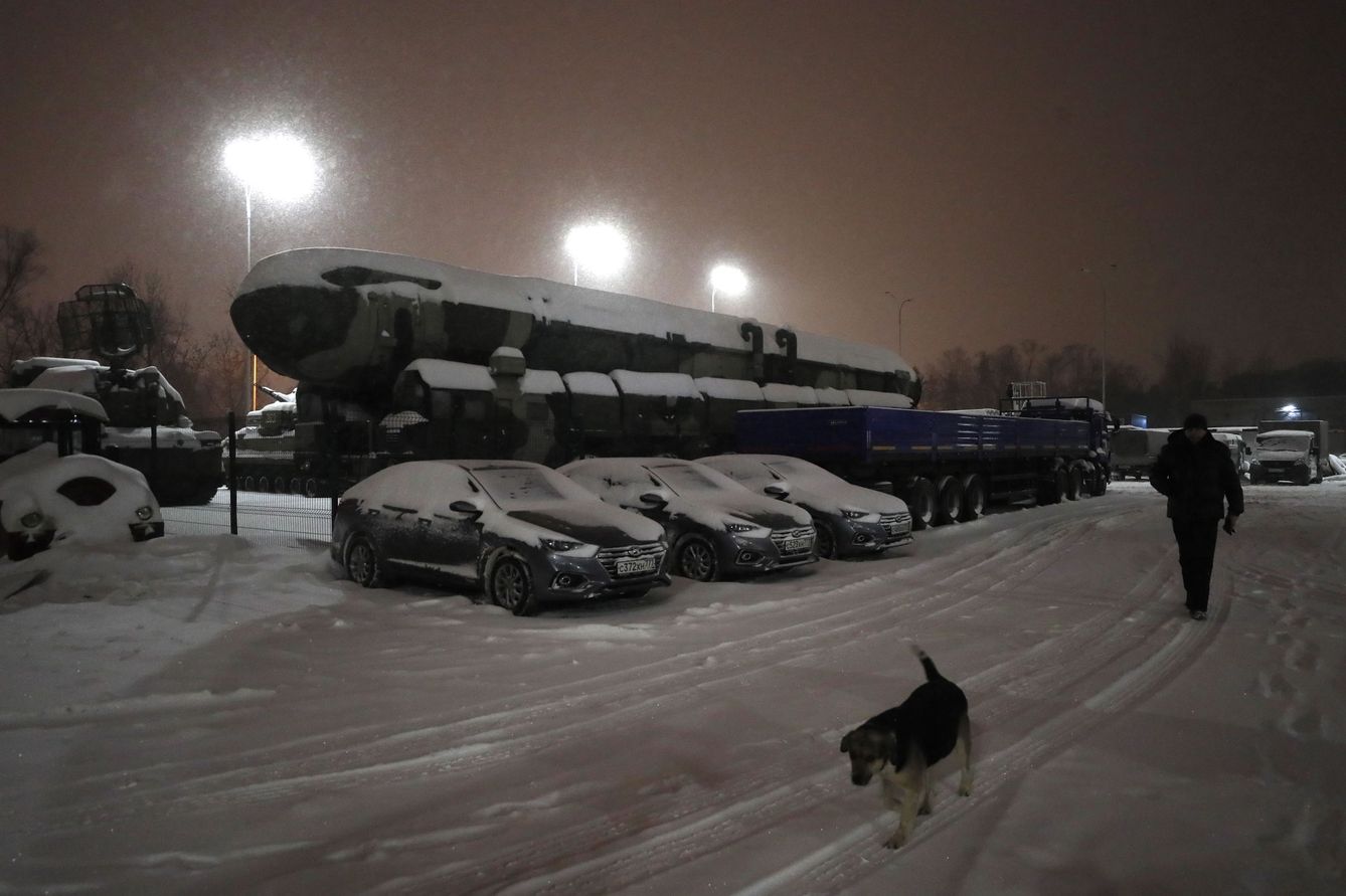 Fotografía de un misil ruso Topol. (Reuters)