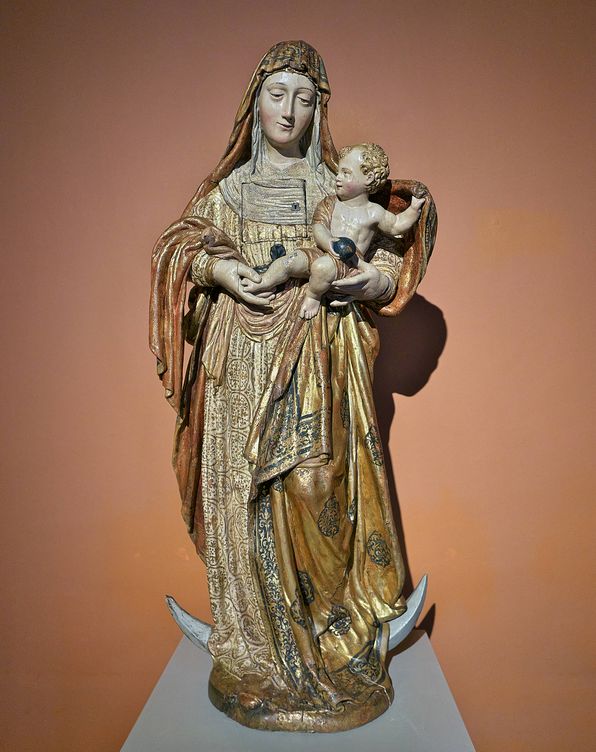 Virgen con el Niño de Roque Balduque.