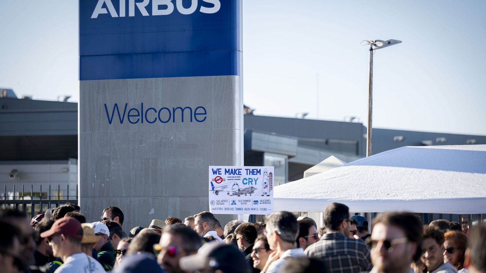 El conflicto entre Airbus y sus trabajadores, lejos de llegar a su fin: deciden mantener la huelga