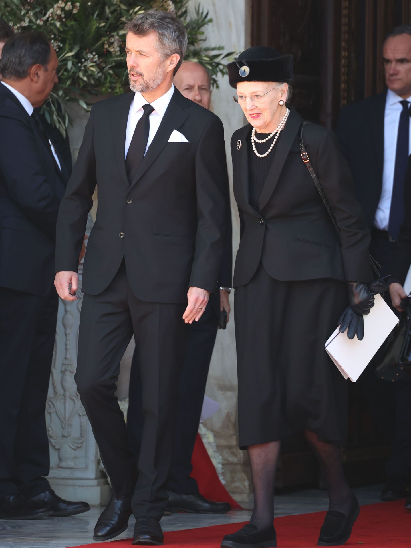 Federico y la reina Margarita de Dinamarca en una imagen de archivo. (Europa Press/Raúl Terrel)