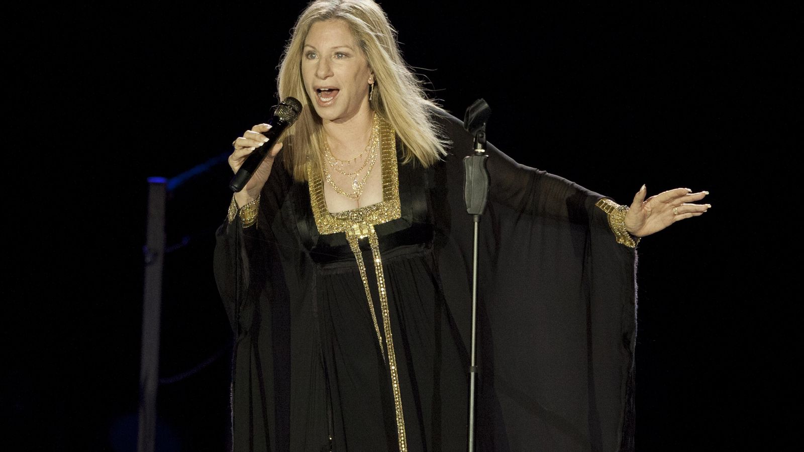 Foto: Streisand durante un concierto celebrado en Tel Aviv en 2013 (Gtres)