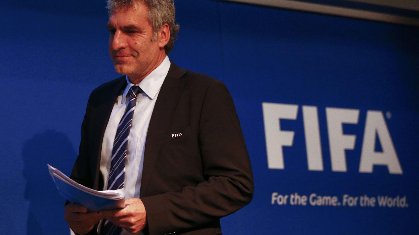 Foto: Walter De Gregorio, director de Comunicaciones de la FIFA.