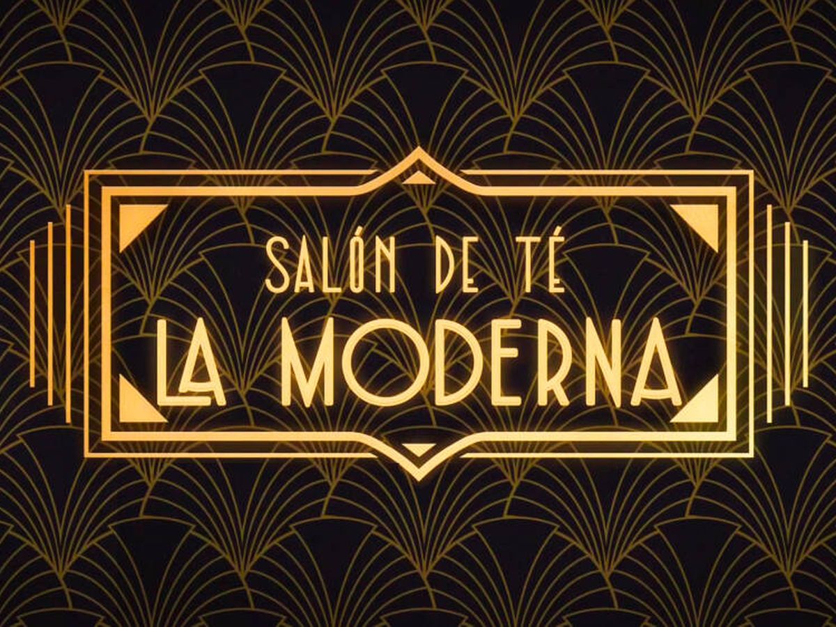 Foto: Logo de 'Salón de té La Moderna'. (RTVE)