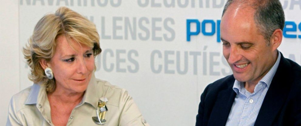 Foto: UPyD contempla solicitar la imputación de Aguirre y Camps en el caso Bankia