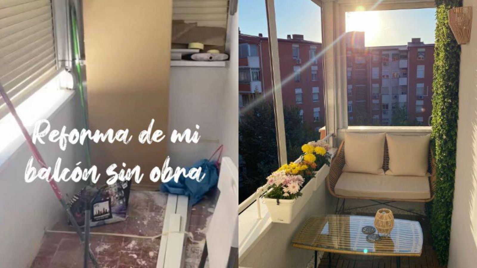 Transforma su balcón sin hacer obras con Ikea, Leroy Merlin y Carrefour y el resultado parece otra terraza