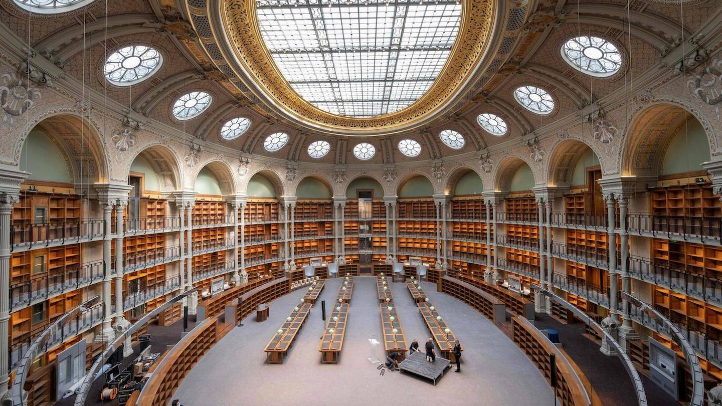 El interior de la Biblioteca Nacional. (Ministerio Cultura)