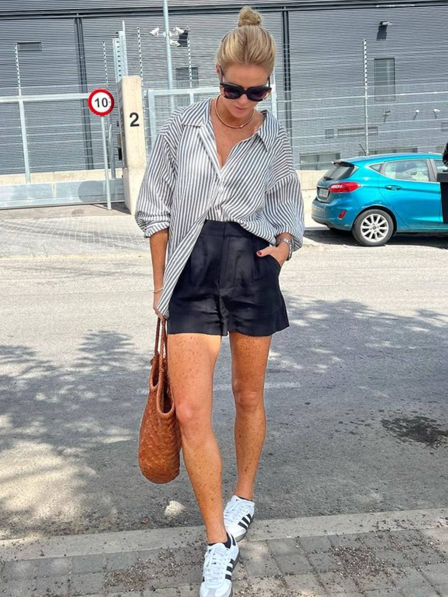 Amelia Bono vuelve a confiar en Zara para este look. (Instagram/@ameliabono)