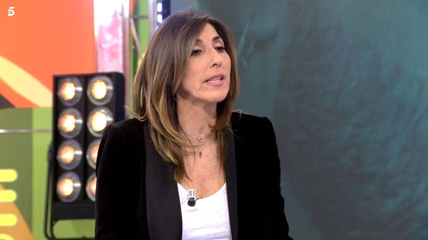 Paz Padilla en 'Sálvame'. (Mediaset España)