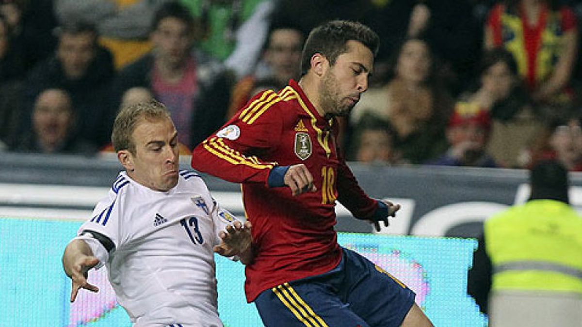 Jordi Alba abandona la Selección con una rotura muscular