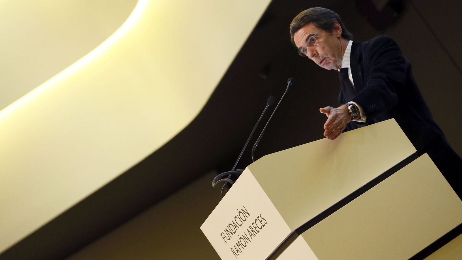 Foto: El presidente de FAES y exjefe del Gobierno, José María Aznar. (EFE)