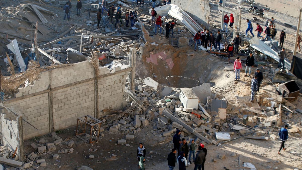 Los bombardeos del Ejército israelí en Gaza provocan al menos dos muertos