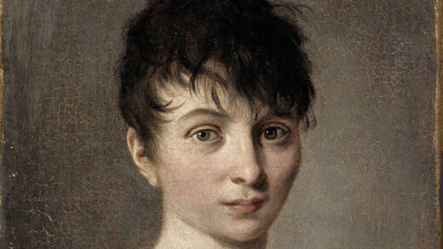  Retreato de Madame Arnault de Grose por Louis Léopold Boilly.