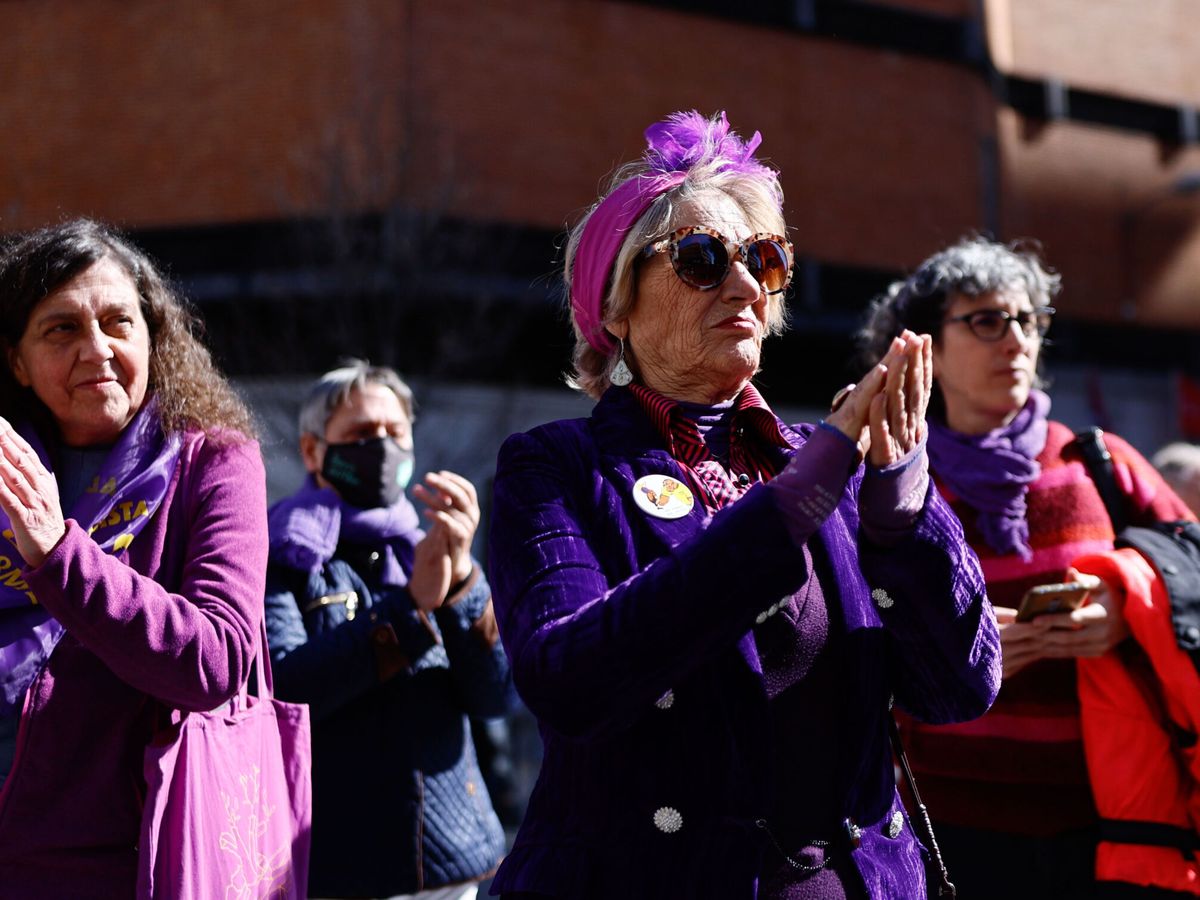 Foto: Asamblea 8-M bajo el lema "El feminismo a las calles". (EFE/Jiménez)