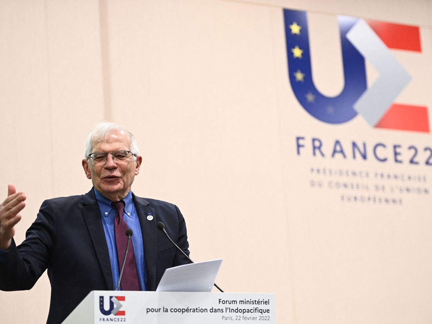 Josep Borrell, alto representante de la Unión para Política Exterior y de Seguridad. (Reuters)