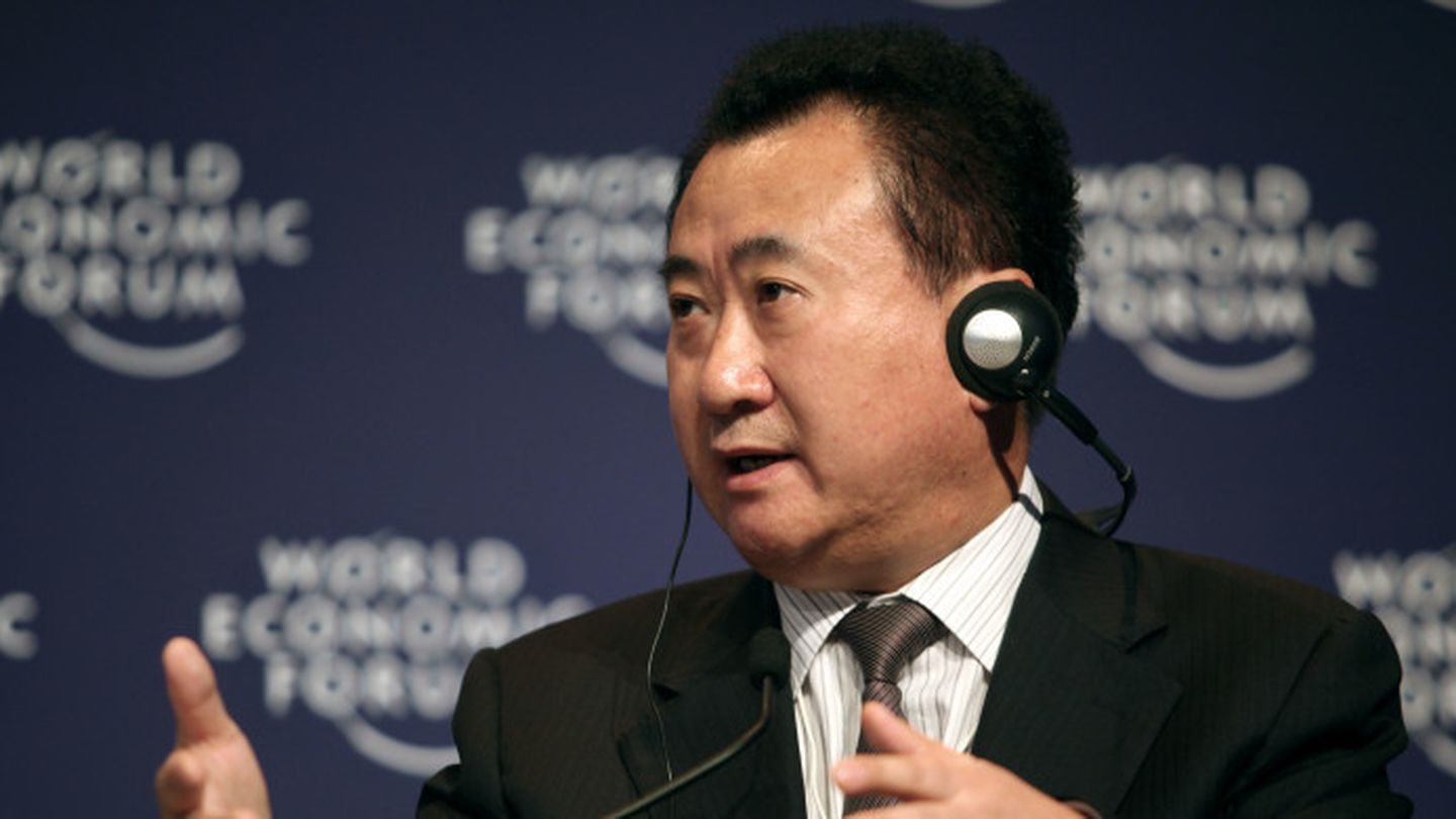 Wang Jianlin presidente de Dalian Wanda Group,