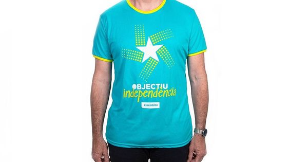 Foto: Camiseta de la ANC para la Diada de 2019 (Productes de la Terra)