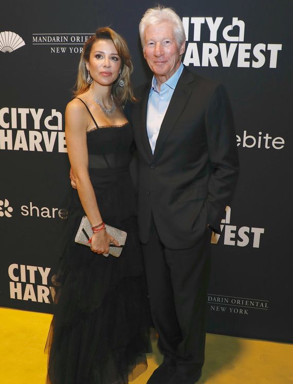 Alejandra Silva y Richard Gere en Nueva York. (Gtres)
