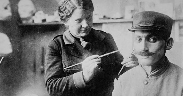 Foto: La escultora se trasladó a París para ayudar a los soldados heridos en la Primera Guerra Mundial (Library of Congress)