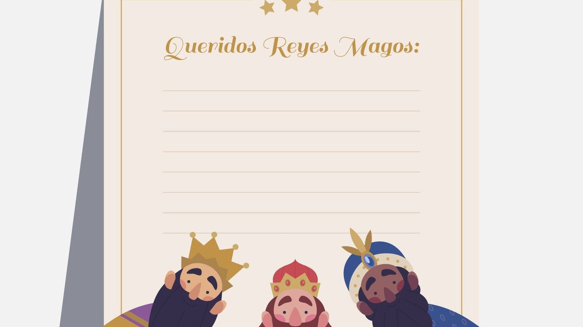 Cómo escribir la carta para los Reyes Magos con tus hijos