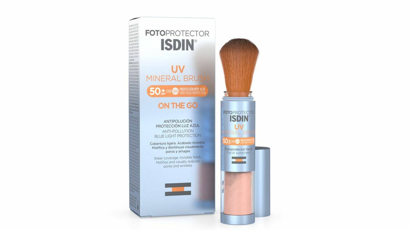 Fotoprotector ISDIN UV Mineral Brush SPF50 .