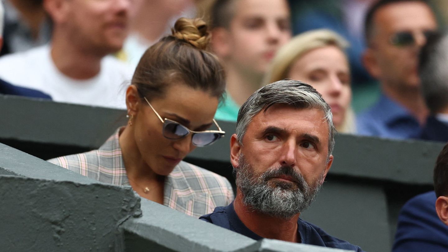 El preparador croata, en Wimbledon. (Reuters/Toby Melville)