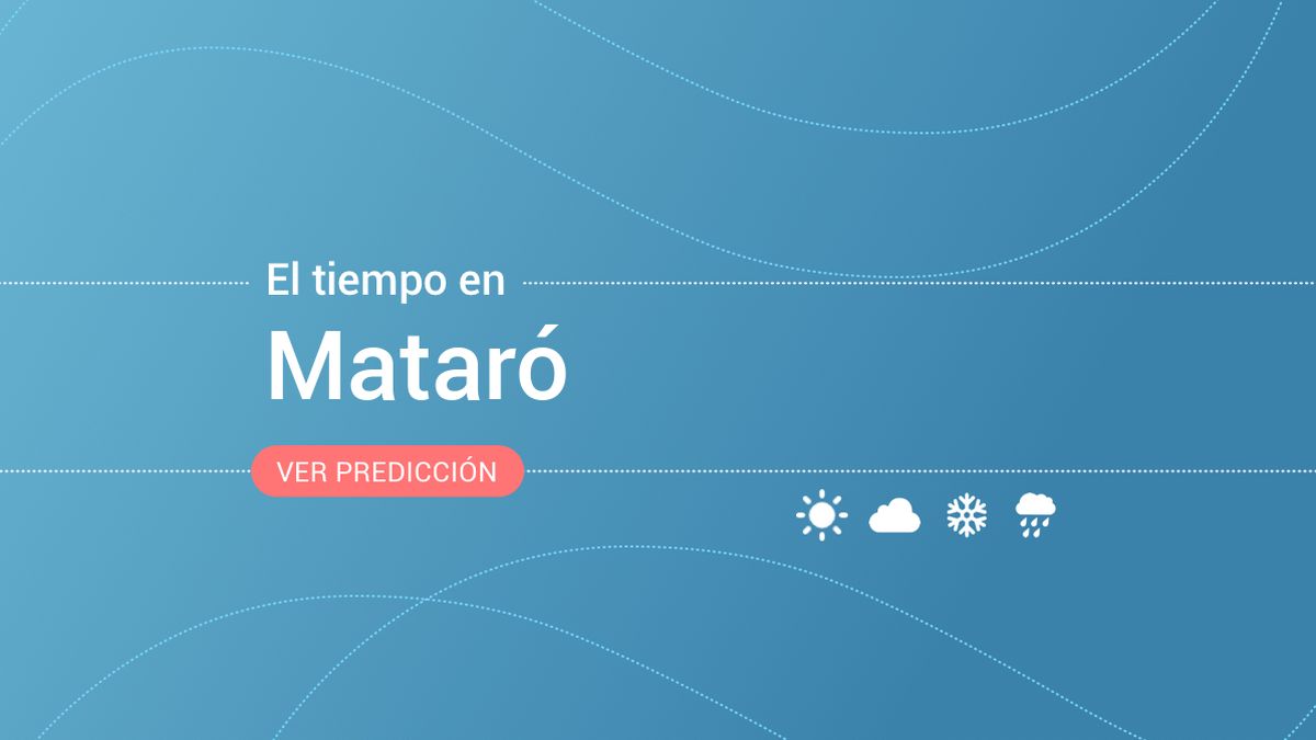 El tiempo en Mataró: previsión meteorológica de hoy, miércoles 13 de noviembre