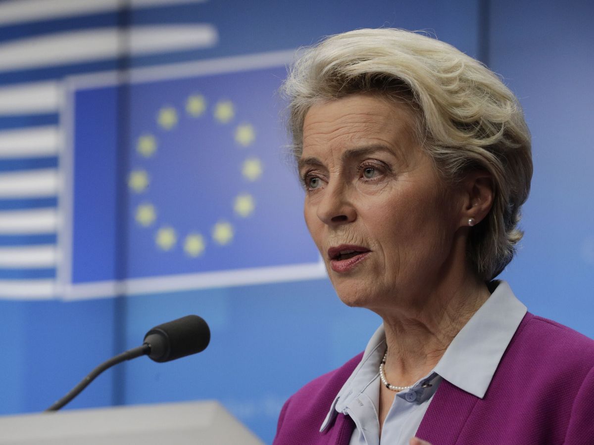 Foto: La presidenta de la Comisión Europea, Ursula von der Leyen