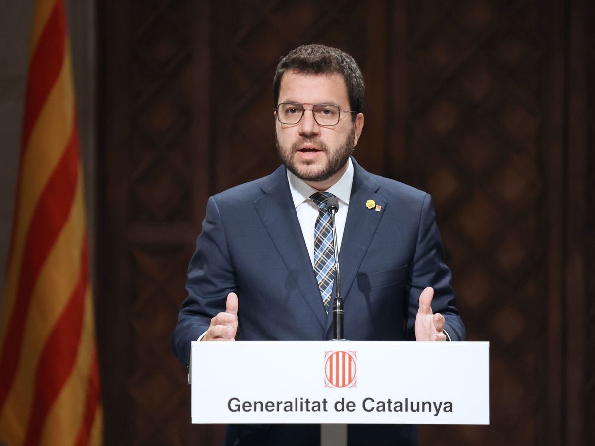 Foto: El presidente de la Generalitat de Cataluña, Pere Aragonès. (EFE/Rubén Moreno)