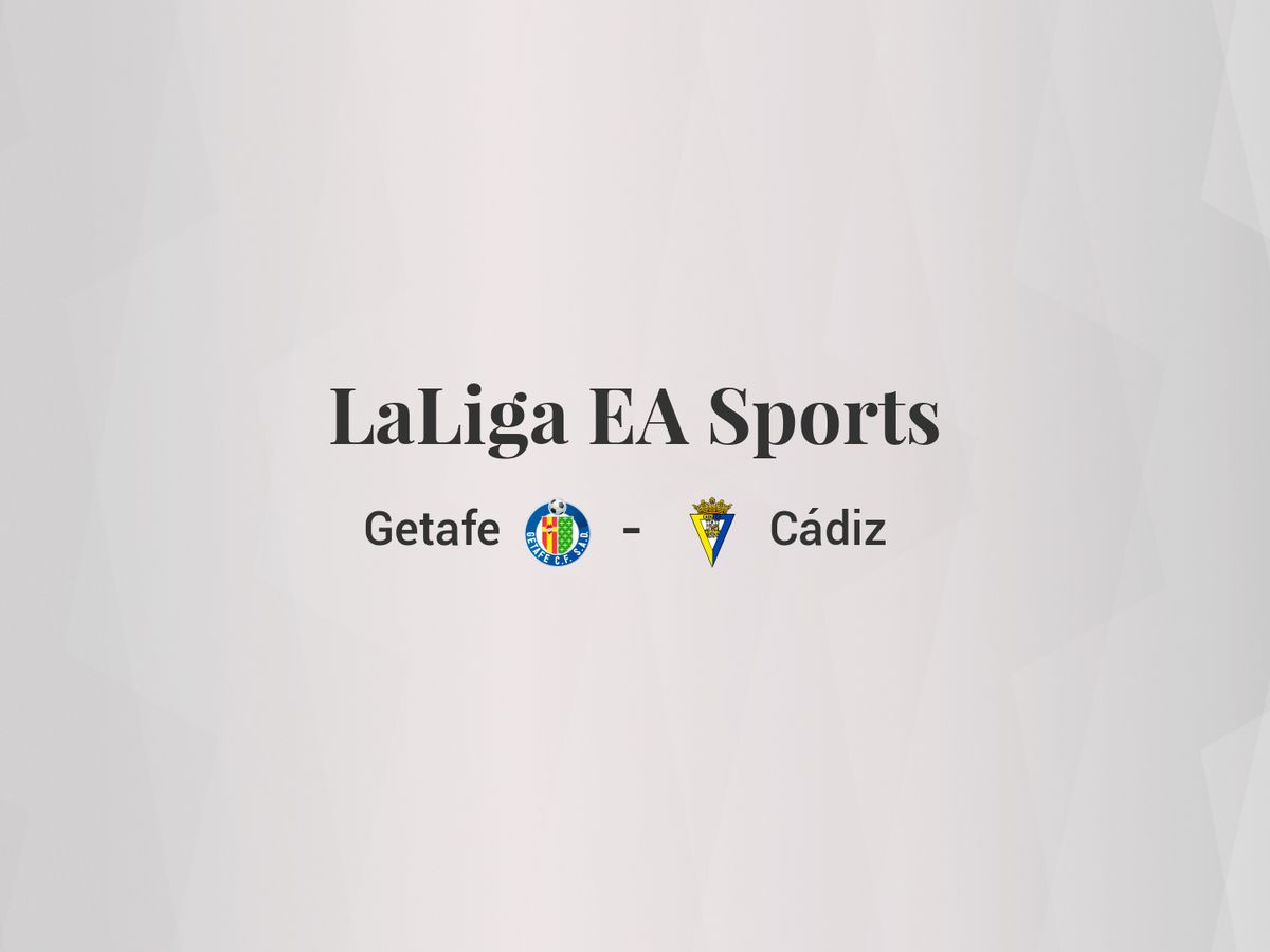 Foto: Resultados Getafe - Cádiz de LaLiga EA Sports (C.C./Diseño EC)